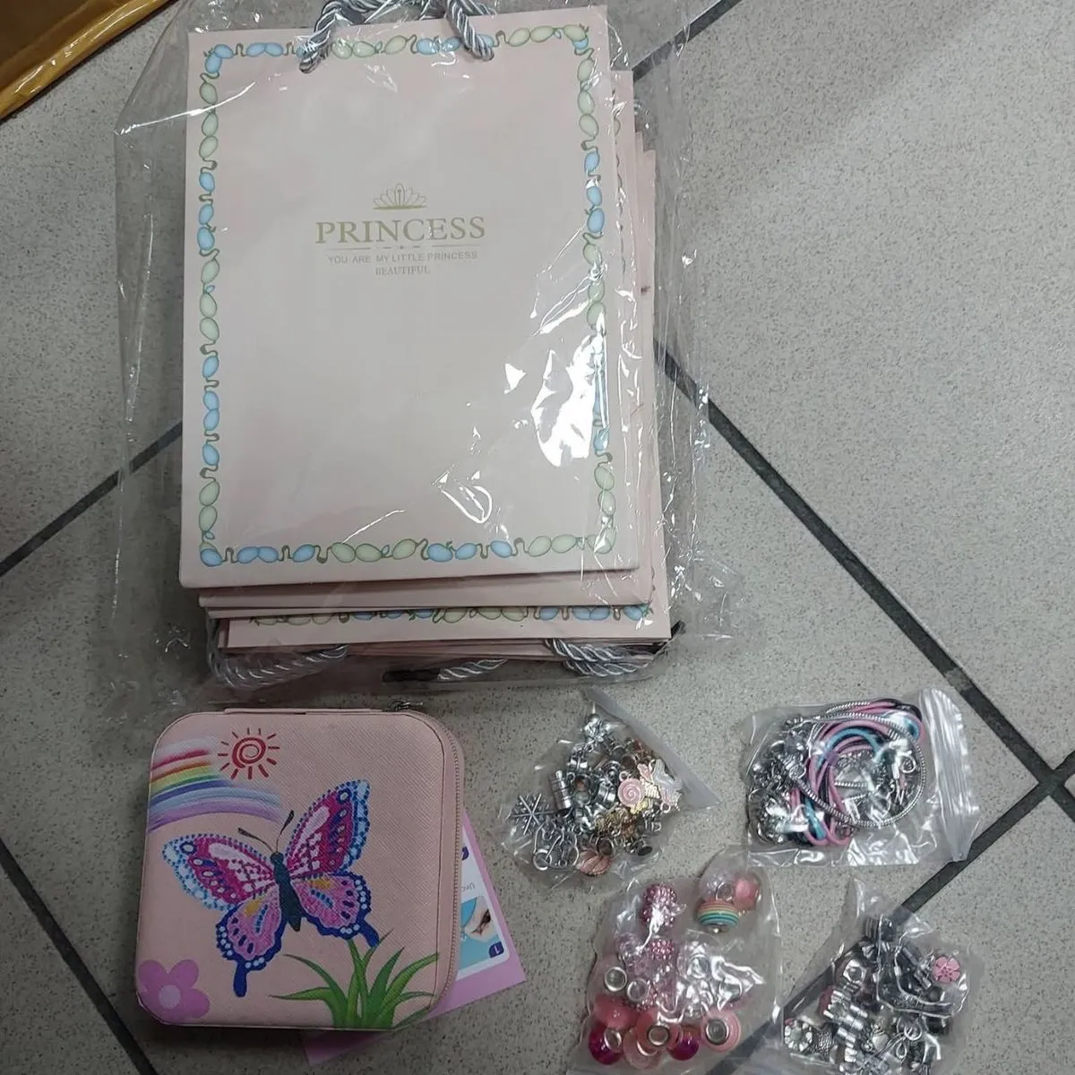 Zestaw Biżuterii dla Dzieci Princess z Etui
