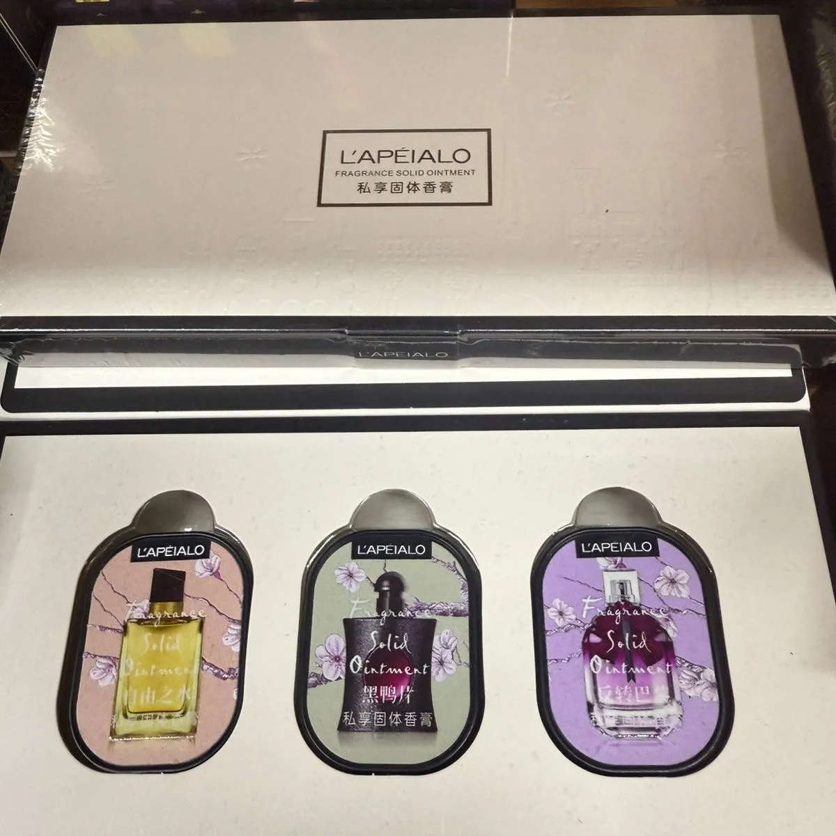 Zestaw 3 perfum Lapelso Oud Balsam Solidny