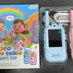 Video Walkie Talkie Zabawka 2 szt niebieski i różowy