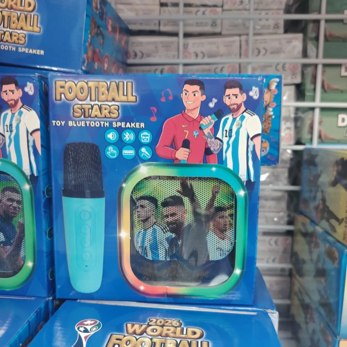 Głośnik Bluetooth Piłka Football World Stars