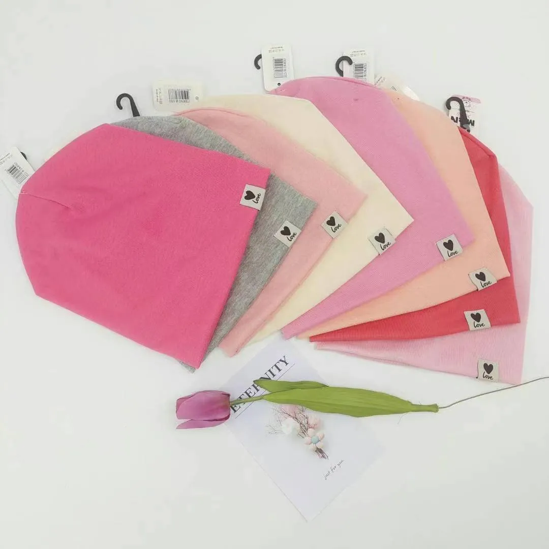 Czapki beanie dla dzieci, 6 kolorów, miękkie