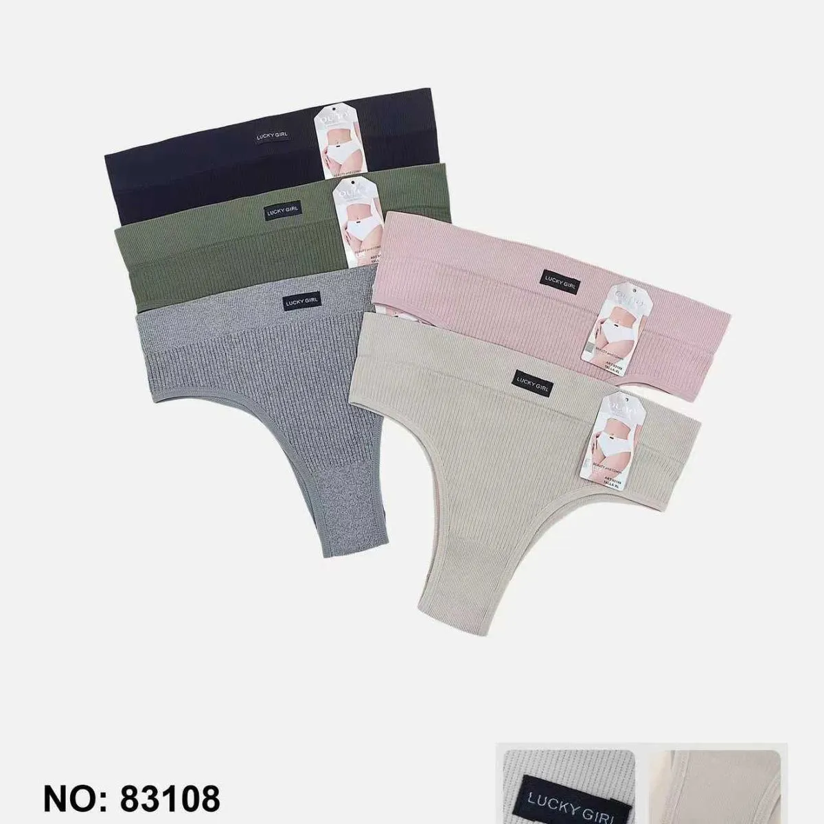 Majtki damskie Ouno XL, zestaw 5 szt, NO:83108