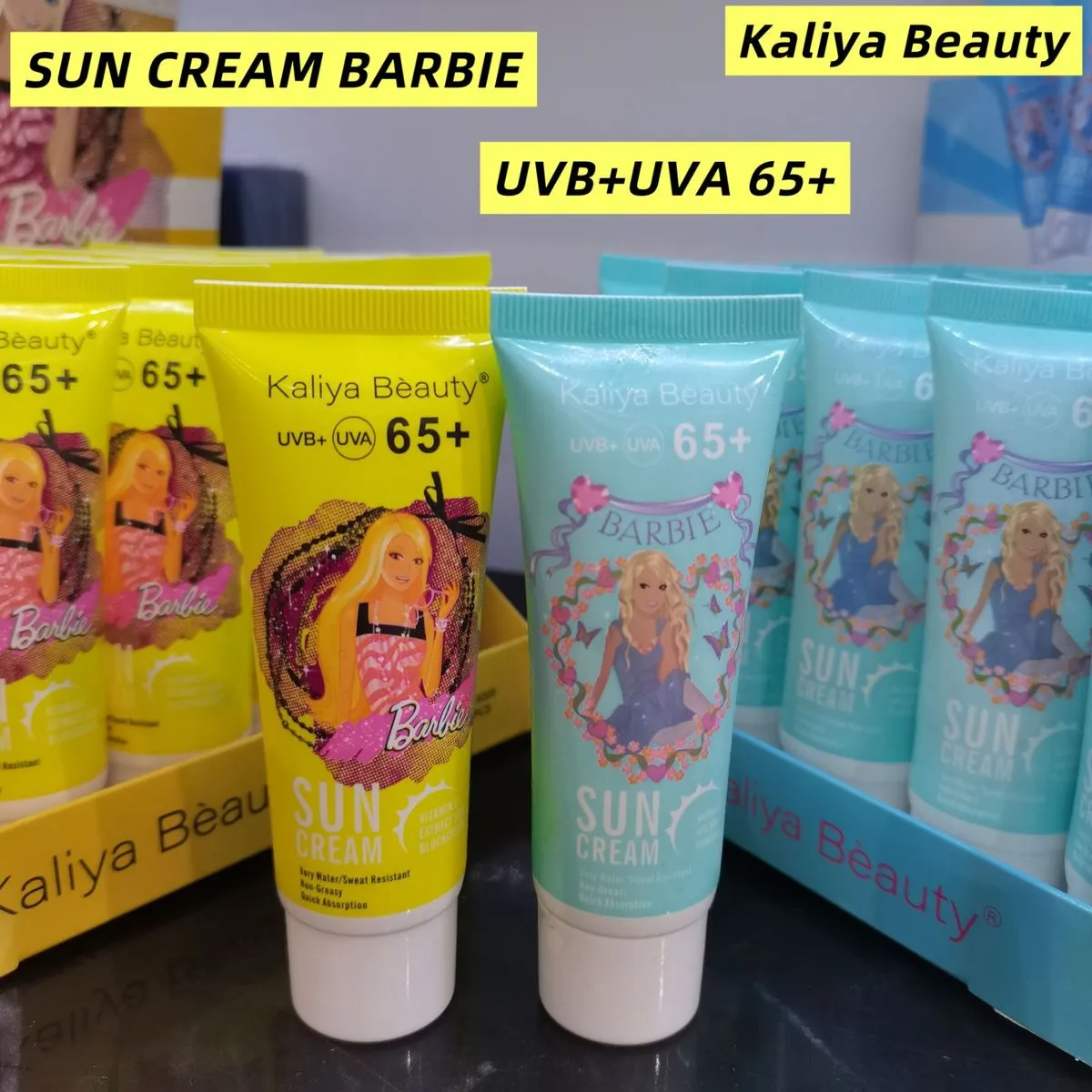 Krem przeciwsłoneczny SPF 65+ Kaliiya Beauty Barbie