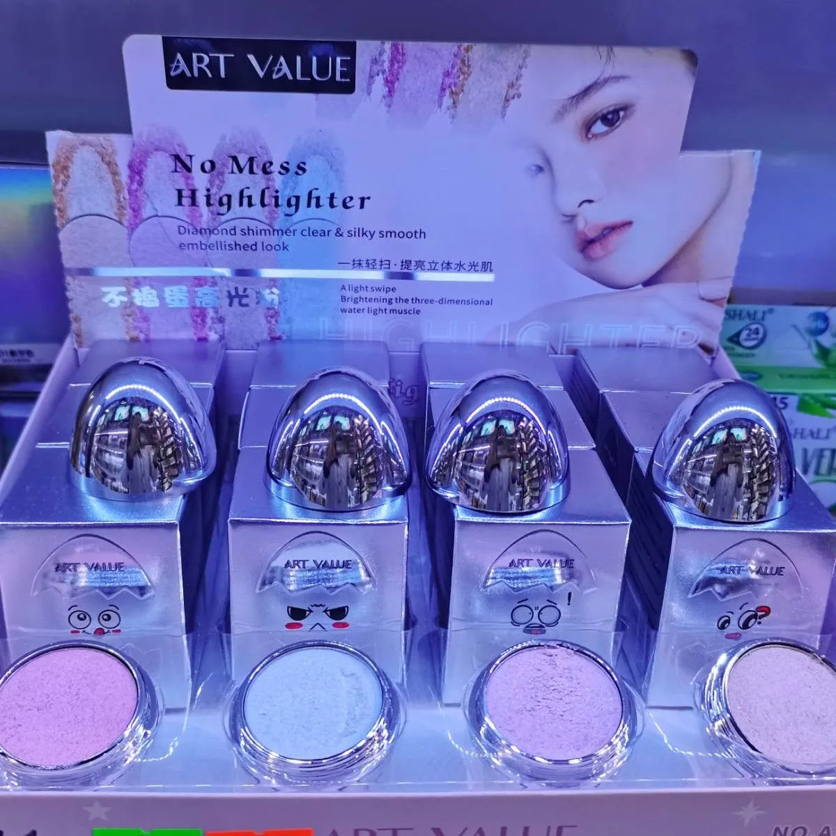 No Mess Highlighter do twarzy i cieni do powiek Art Value