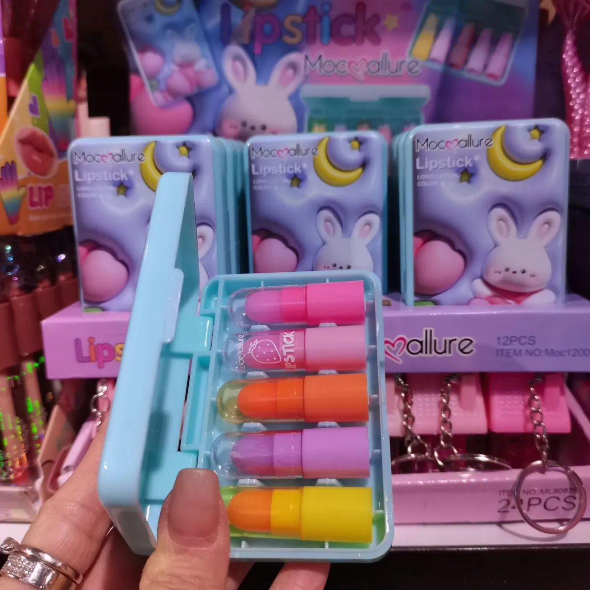 Zestaw 5 pomadek do ust Lipstick Mcclure w etui