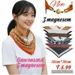 Chusta Damska Kwiatowa 70cm x 70cm z Magnezem 3mg
