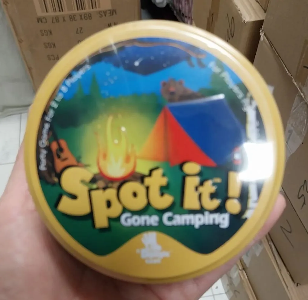 Zabawki Karty Spot It! Gone Camping