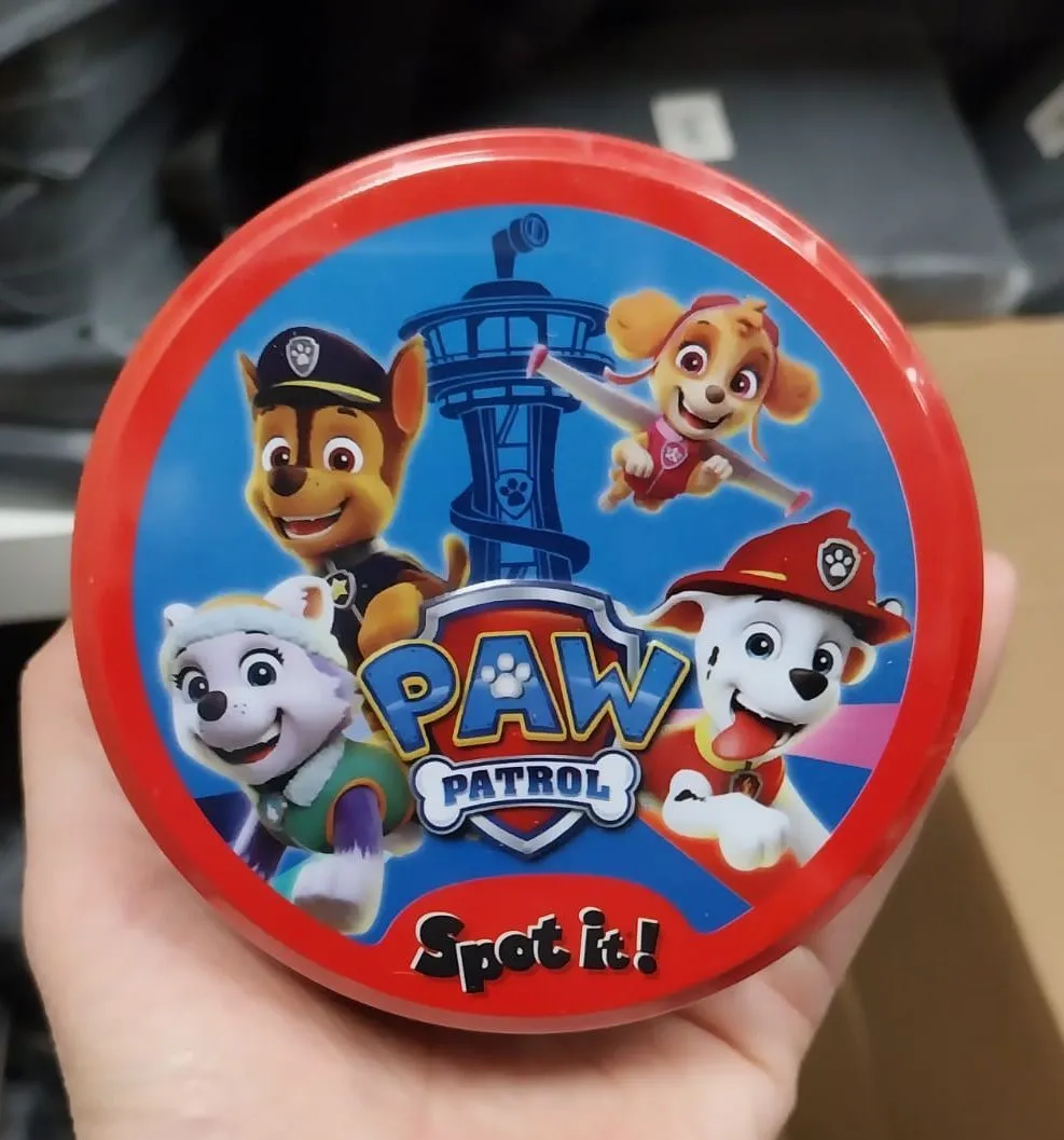 Zabawki Karty Spot It Paw Patrol
