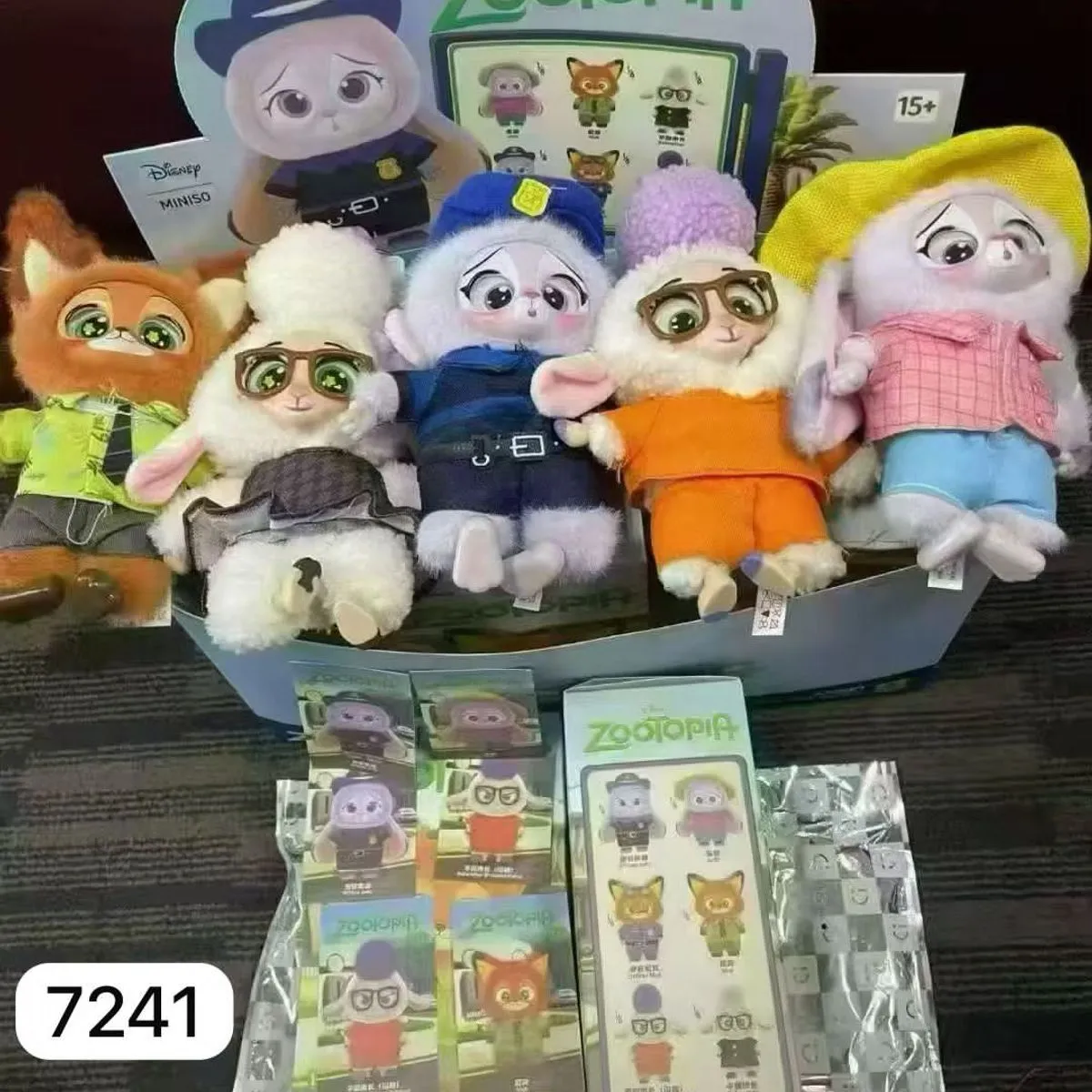 Zabawki Maskotki Zootopia Zestaw 5 szt