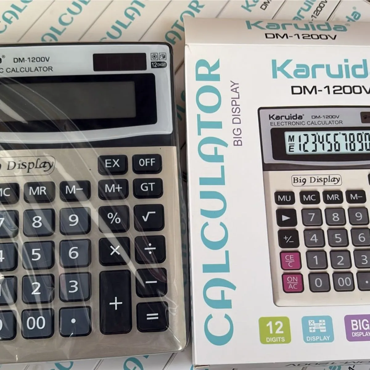Kalkulator biurowy Karuidas DM-120V Big Display