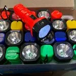 Latarka ręczna plastikowa LED, zestaw 24 szt
