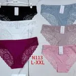 Majtki damskie koronkowe N113 L-XXL 6 szt.