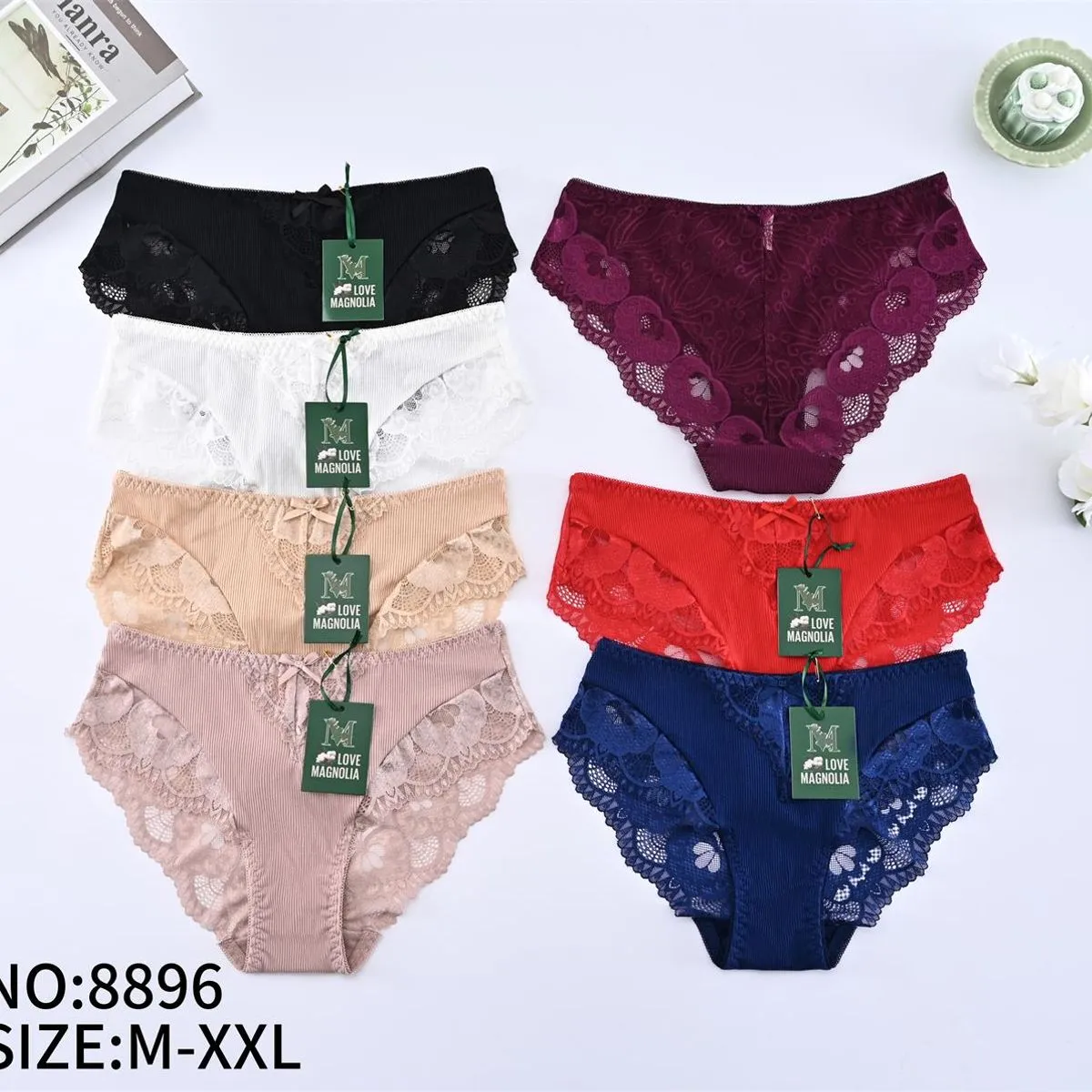 Majtki damskie koronkowe rozmiar M-XXL NO:8896