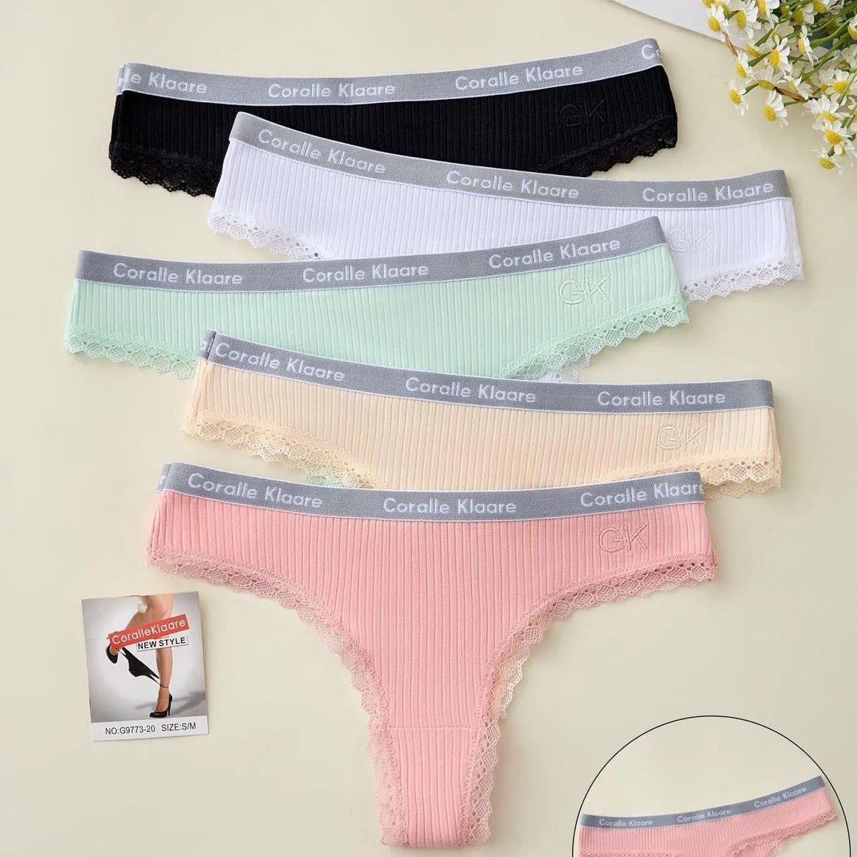 Majtki damskie Coralle Klaare NO:6973-20 S/M L/XL