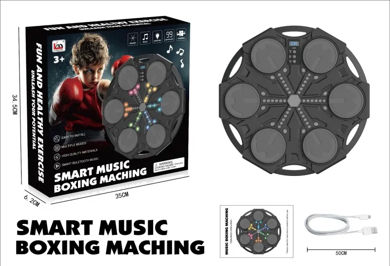 Zabawka Elektryczna Smart Music Boxing Machine Ø35cm