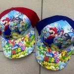 Czapka dla Dzieci Super Mario 3D World z daszkiem, mix kolorów