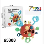 Zabawka Crab Cheerios sensoryczna krab 13cm 6szt