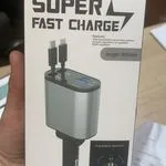 Ładowarka samochodowa Super Fast Charge 4in1 120W 800mm