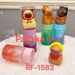 Crystal Mud Kapibara - Masa Żelowa z Figurką, 6 szt