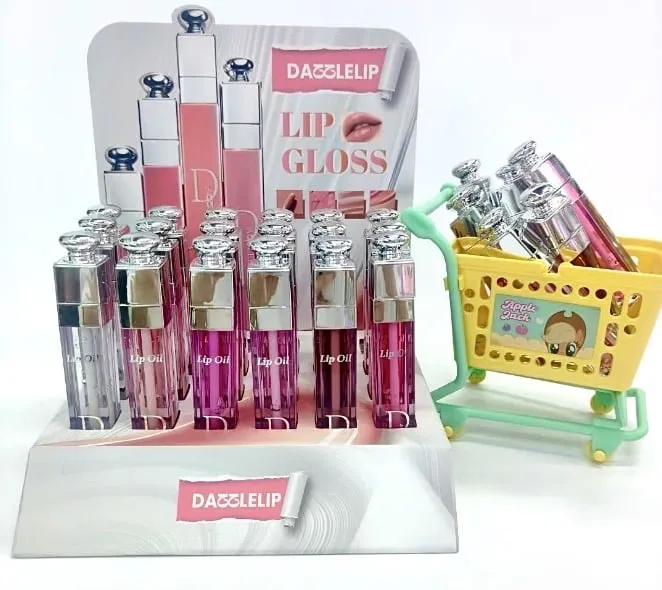 Błyszczyk do ust DAZZLELIP Lip Gloss nawilżający 12 szt.