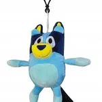 Brelok do Kluczy Bluey Pluszowy Maskotka z Karabińczykiem