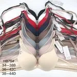 Biustonosz damski C push-up 34-44B/C, wielokolorowy