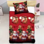 Pościel Świąteczna Satyna Bawełna 4CZ 140/200