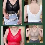 Biustonosz damski bezfiszbinowy koronkowy
