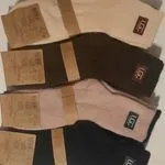 Skarpetki damskie ciepłe UGG beżowe, brązowe, czarne