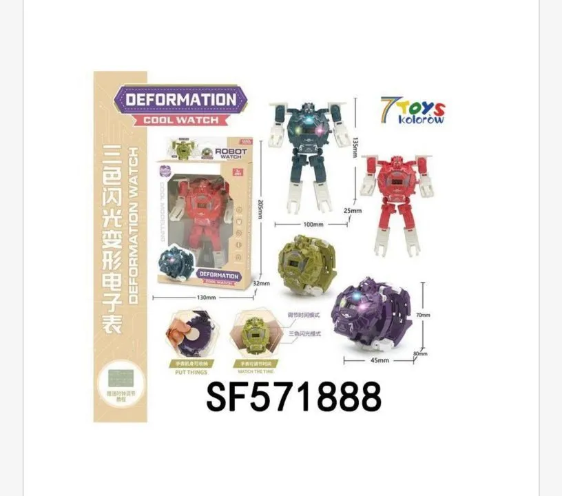 Zabawka Samochód Robot Transformujący Cool Watch SF571888