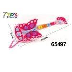 Mini gitara zabawka motylek 44,5 cm 7toys Kolorow