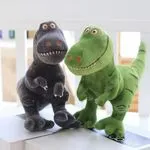 Maskotka Pluszowa Dinozaur T-Rex 40cm - Zielony i Szary