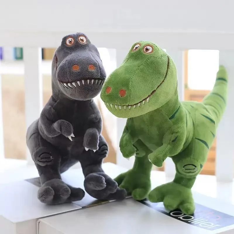 Maskotka Pluszowa Dinozaur T-Rex 40cm - Zielony i Szary