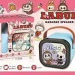Głośnik Karaoke Labubu z Mikrofonem Bluetooth 15cm Błękitny