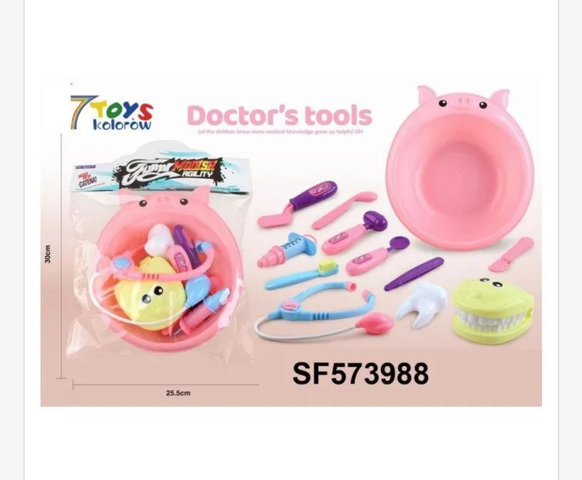 Zabawka Doktor's Tools Zestaw Narzędzi Lekarskich 25 cm