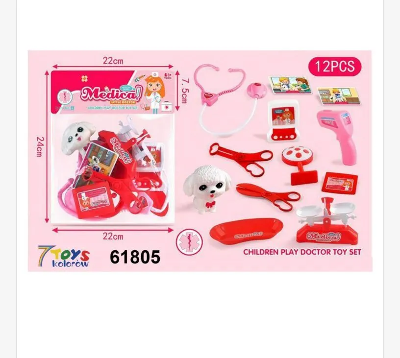 Zabawka Medical Little Doctor Zestaw 12 elementów