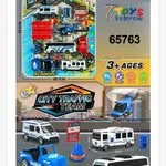 Zabawki City Traffic Team zestaw samochodów 28cm