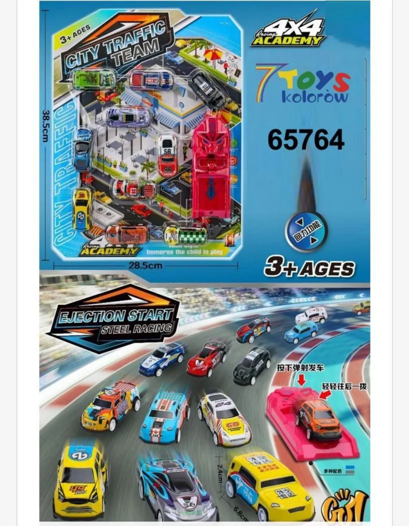 Zabawki City Traffic Team 4x4 Academy Toy 28cm