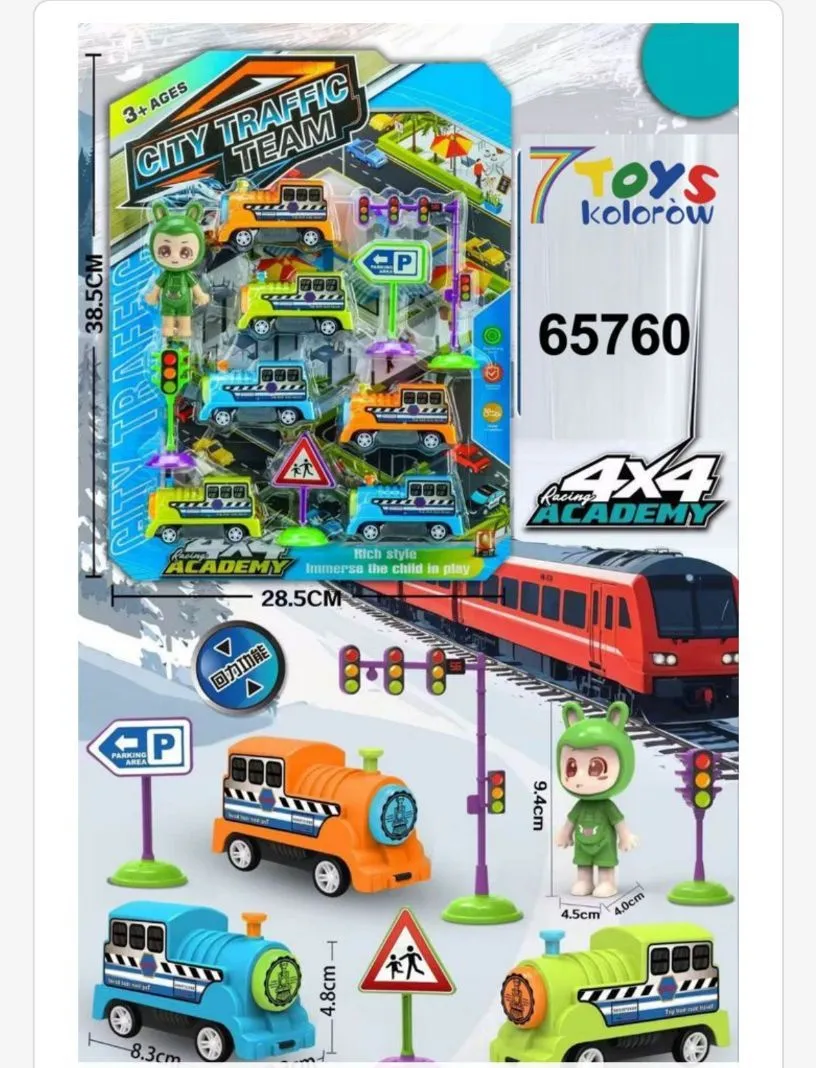 Zabawki City Traffic Team 65760