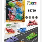 Zabawki Racing Speed zestaw pojazdów 6 szt