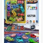 Zabawki Speed Racing 7 kolorowych samochodów 28cm