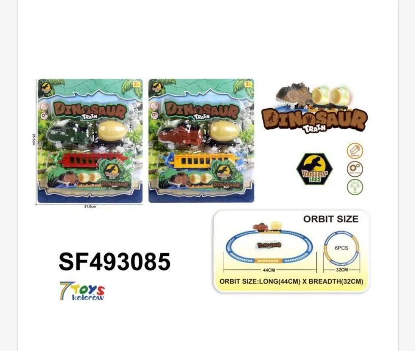 Zabawka Dinosaur Train pociąg z dinozaurami SF49308