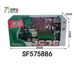 Zabawka Farm Tractor z przyczepą i akcesoriami 26 cm
