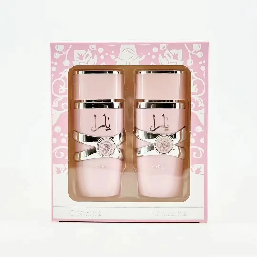 Zestaw Perfum 2x50ml różowe butelki