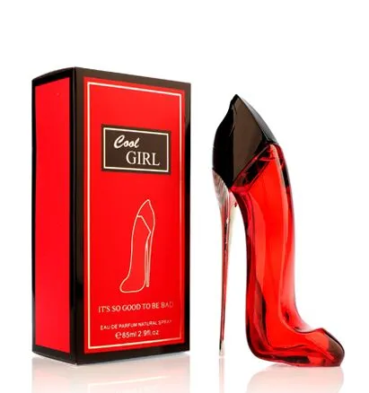 Perfumy Cool Girl 85ml w butelce szpilka