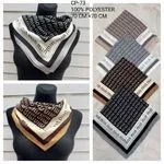 Szaliki damskie 100% poliester 70x70 cm CP-73