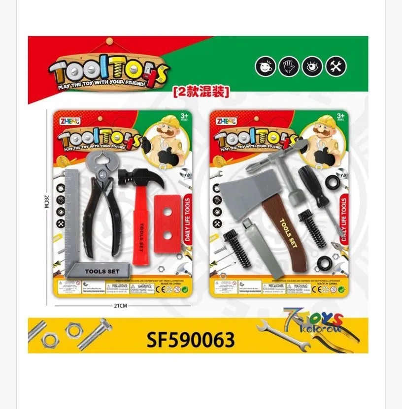 Zestaw zabawek Tooltoys - narzędzia dla dzieci SF59006