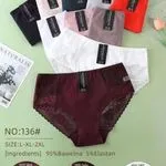 Majtki damskie koronkowe L-XL 95% bawełna 5% elastan