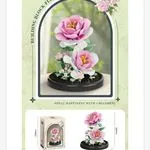 Zabawki Klocki Budowlane Kwiaty Blok Flower 66398