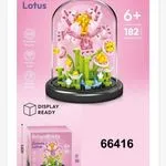 Zestaw klocków BotaniBricks Lotus kwiat lotosu 182 bloki